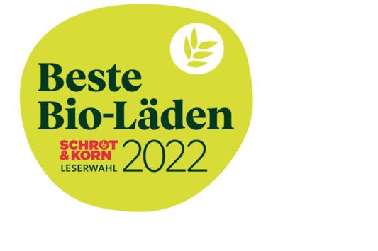 Logo Schrot und Korn Leserwahl - Beste Bioläden 2022