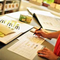 Überblick über Farbplanung und Farbmuster