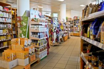 Blick in den Biomarkt Dresden Neustadt
